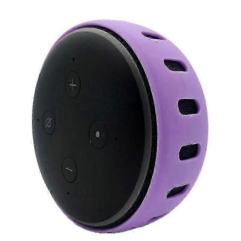 Silicone Case Cover For Amazon Echo Dot3 Bluetooth-compatible Speaker With Hollow Design