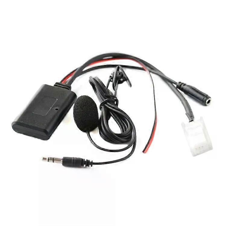 Bluetooth Audio Adapter-Wireless AUX Receiver with MIC for Mazda CX-7,CX-9,5,8