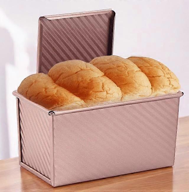 Non-Stick Loaf Pan for Baking Bread with 1 lb Dough Capacity