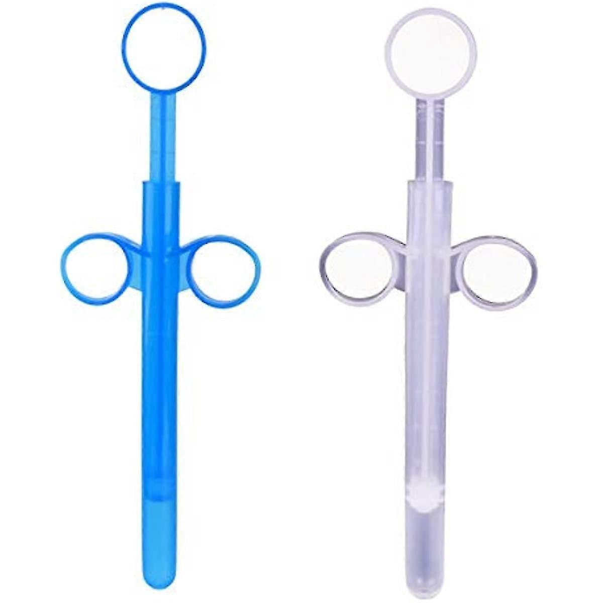 Womteam Lube Tube Syringes for Lubricant Lubricant Applicator Syringe Shooter Launcher Reusable Durable Easy to Clean