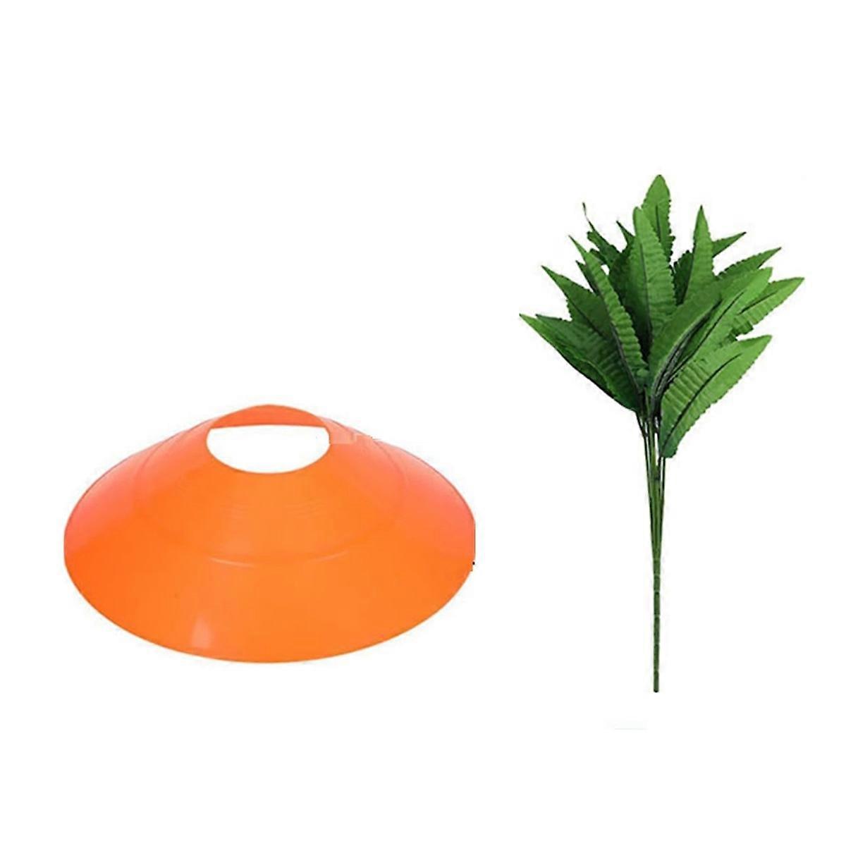 6PCS Easter Carrot Garden Stake Carrot Decorative, Carrots Deco