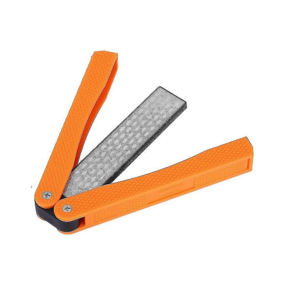 Diamond knife sharpener, Portable and Durable Folding Sharpener with Anti - slip Grip for Quick and Efficient Sharpening