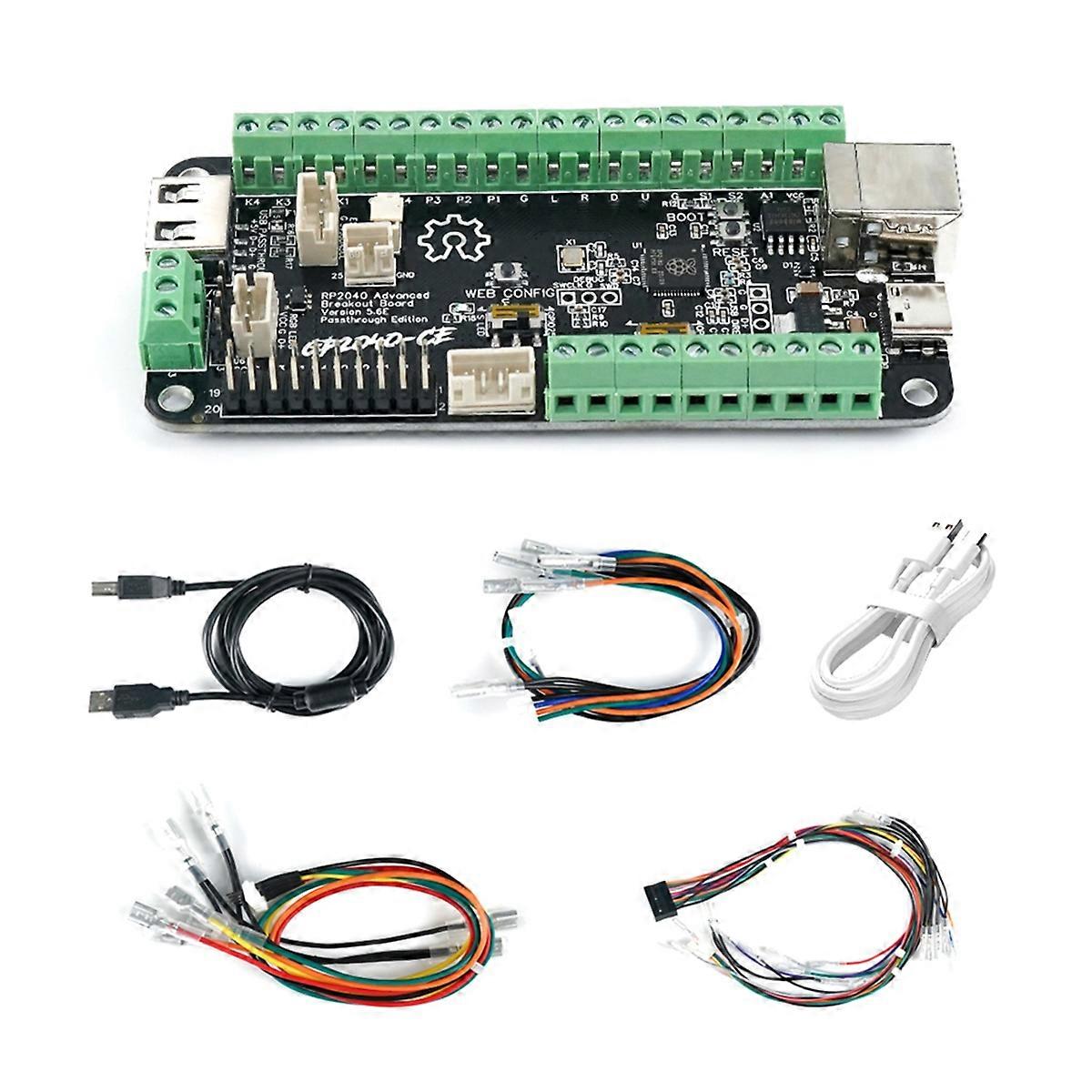 TicKnot Advanced Breakout USB Passthrough Fighting Board B