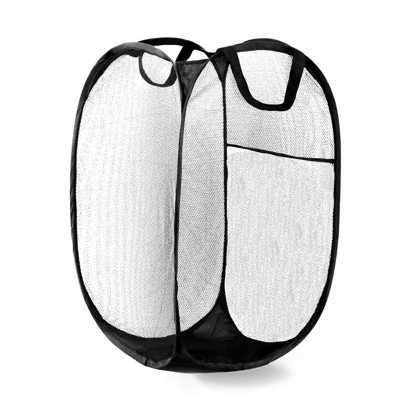 Pop-Up Obstacle Foldable For Laundry And Winding Knitting Travel And Storage Black