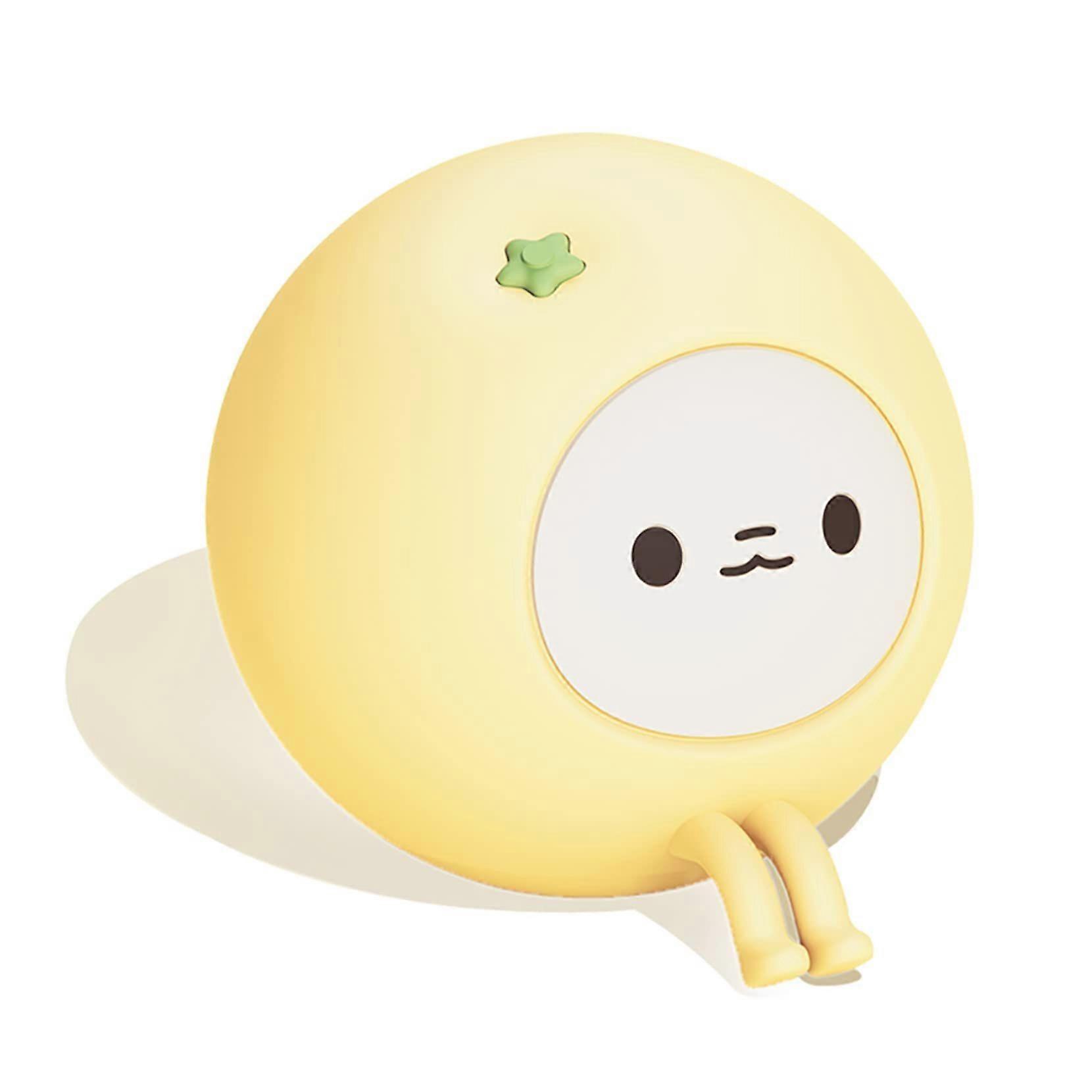 Night Light - Cute Night Light Food Grade Soft Silicone, Adjustable Brightness, Click Control, Timing Function, USB Charging, Portable Bedside Lamp