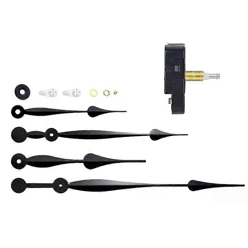 Precise Clock Movement Set High Torque Long Stem for Handmade Wall Clocks
