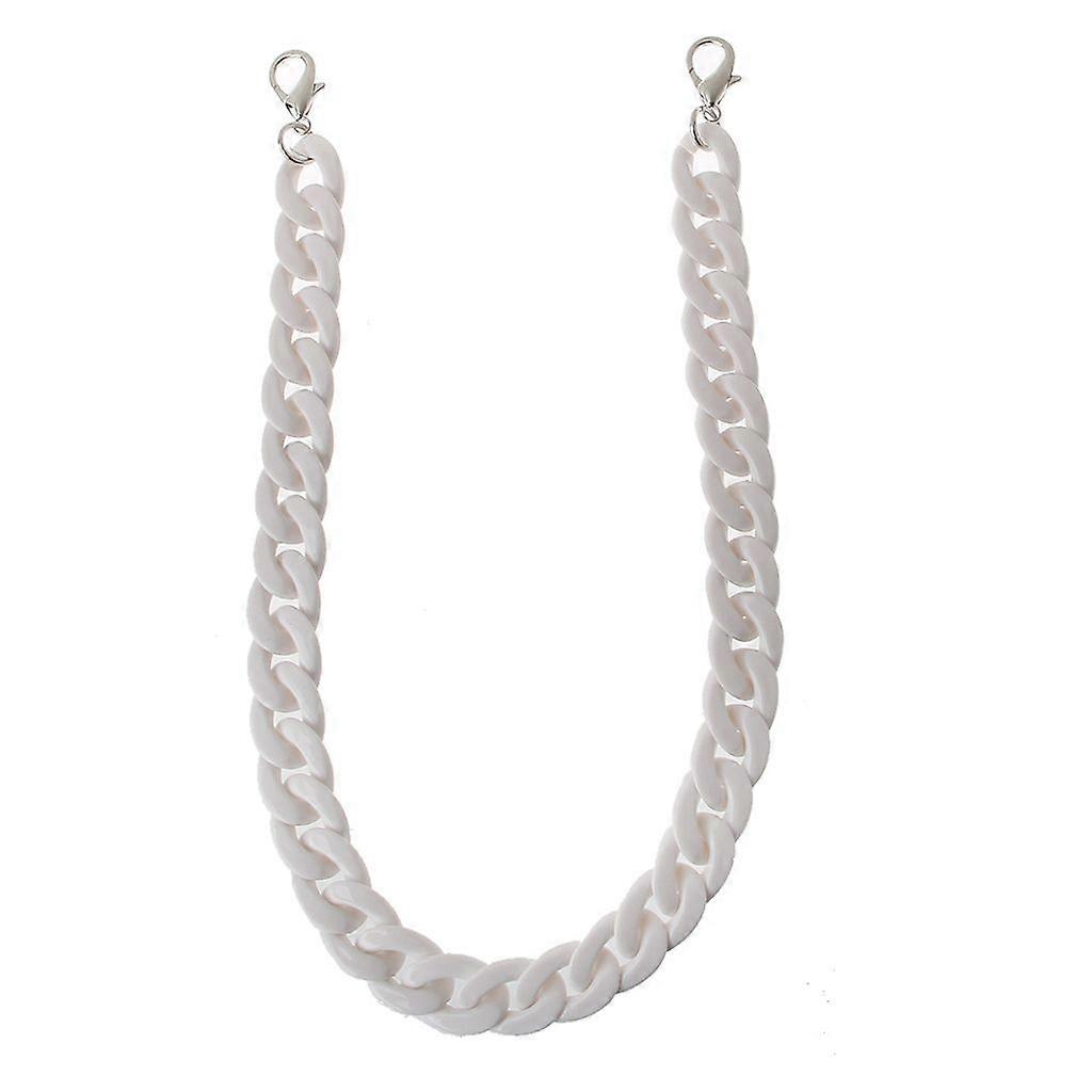 Replacement Shoulder Bag Strap Fish Bone Acrylic Resin Handbag Chain Strap