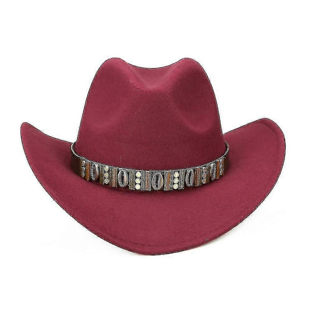 Metallgürtel Cowboy Caps, Damen Wintermütze