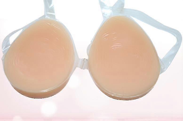 1 Pair Silicone Breast Forms Mastectomy Breast Prosthesis Mastectomy Inserts Bra