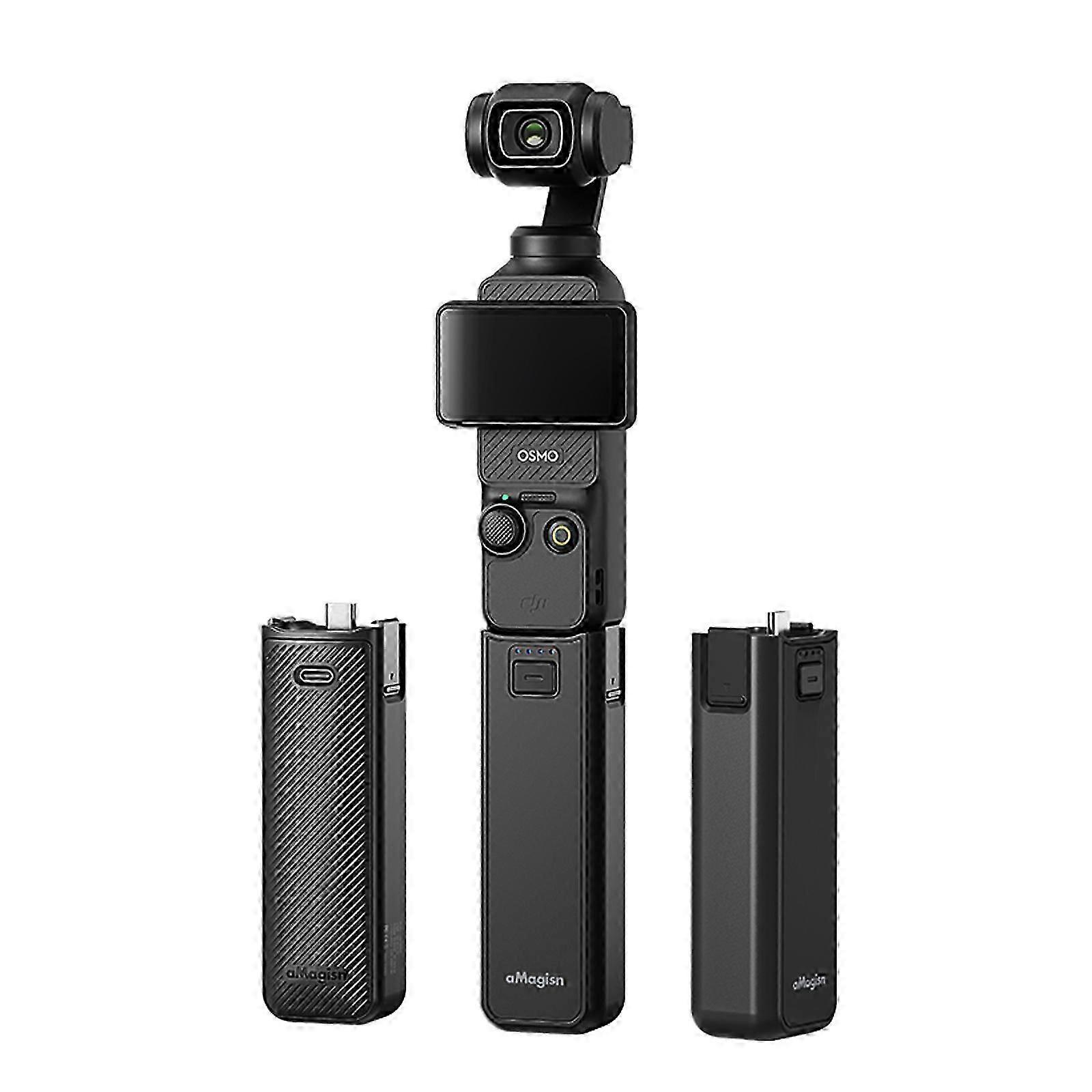 Poignée de batterie 4500mAh pour DJI OSMO Pocket 3 Power Bank Tige d’extension portable