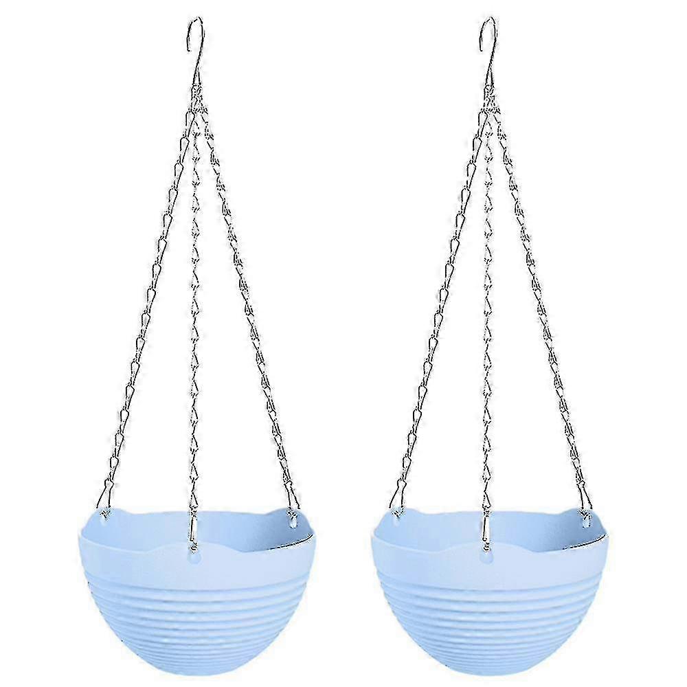 LM panier suspendu pot de fleurs mural suspendu pot de fleurs avec chaîne de suspension USW