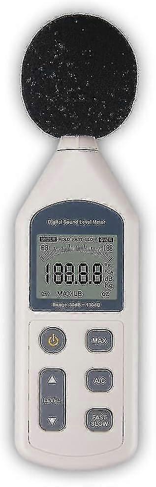Digital Sound Level Meter Noise Monitor Measuring Instrument Fast/slow Db S