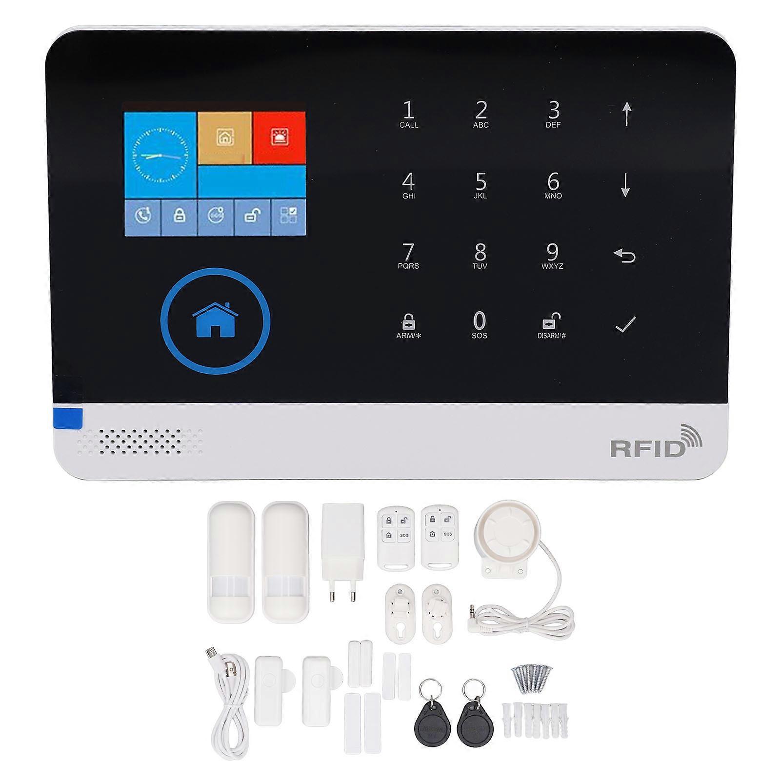 Secure Your Home with Our Smart WiFi Wireless Alarm System - App Alerts & Easy Setup