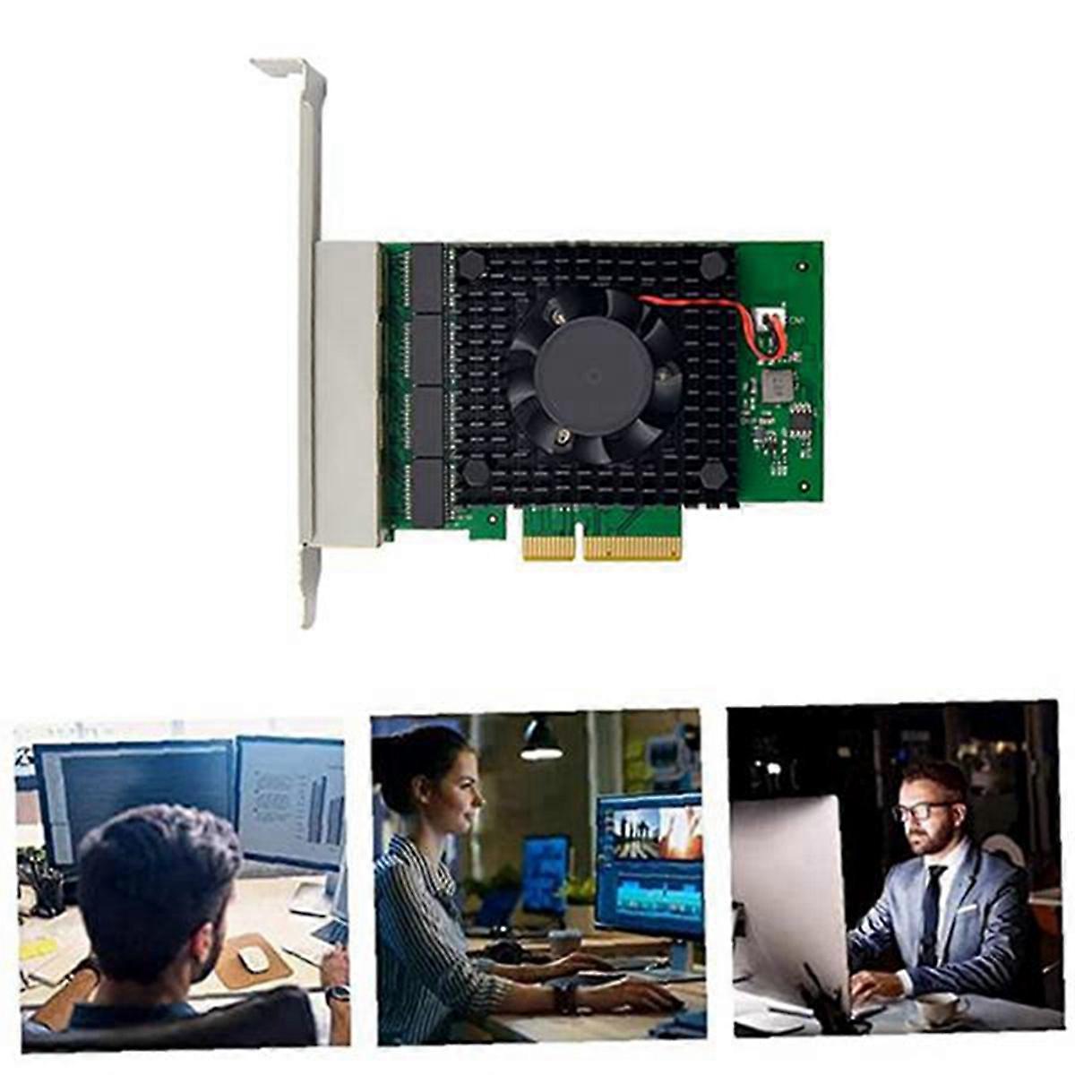 I225-V PCI-E X4 Server Network Card 4 Port 2.5G Server Network Card