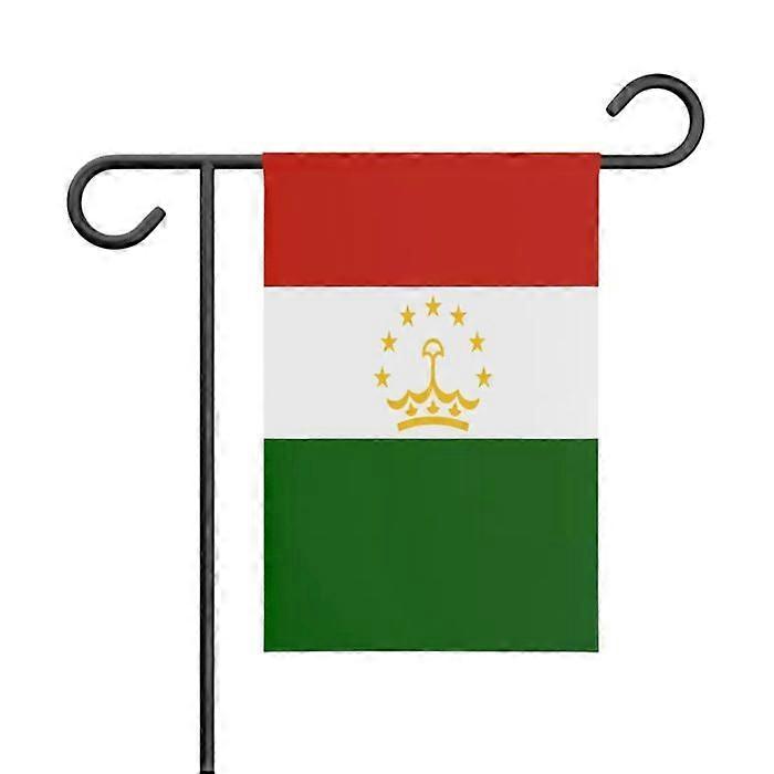 Garden Flag – from Tajikistan – 32 x 47.5 cm – Durable Polyester – Horizontal Format – Outdoor