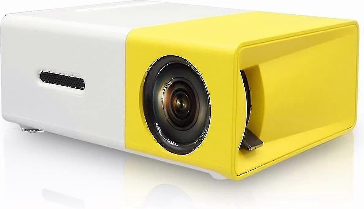 Mini Projector, Led Portable Projector, Support 1080p, Christmas Gift, Pocket Projector Compatible W