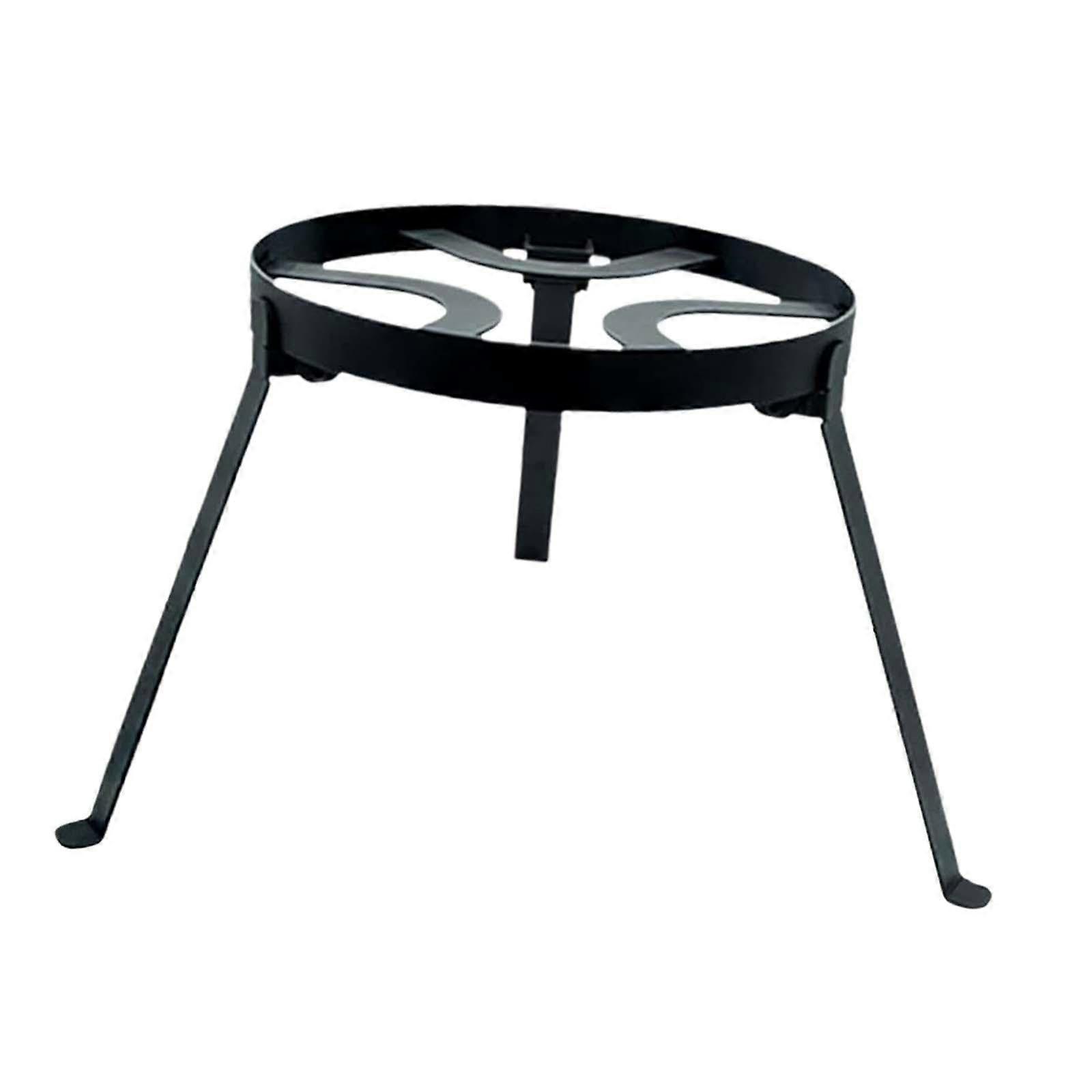9,8inch folding tripod stand for hiking with turnover with matte black outdoor stand