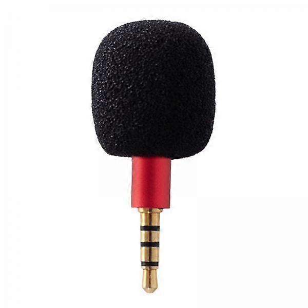 2xMini Condenser Microphone Anti Interference for Cell Phone Red Four Level