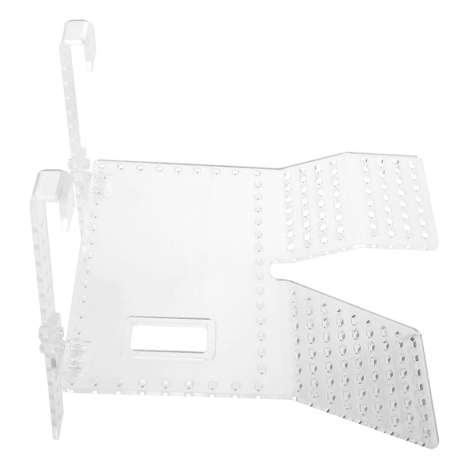 Floating Turtle Basking Platform Aquatic Reptile Ramp Dock with Adjustable