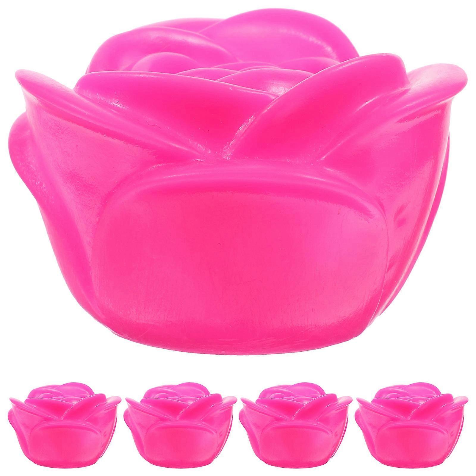 Plastic LED Rose Lights Enhancing Atmosphere, Suitable for Multiple Uses