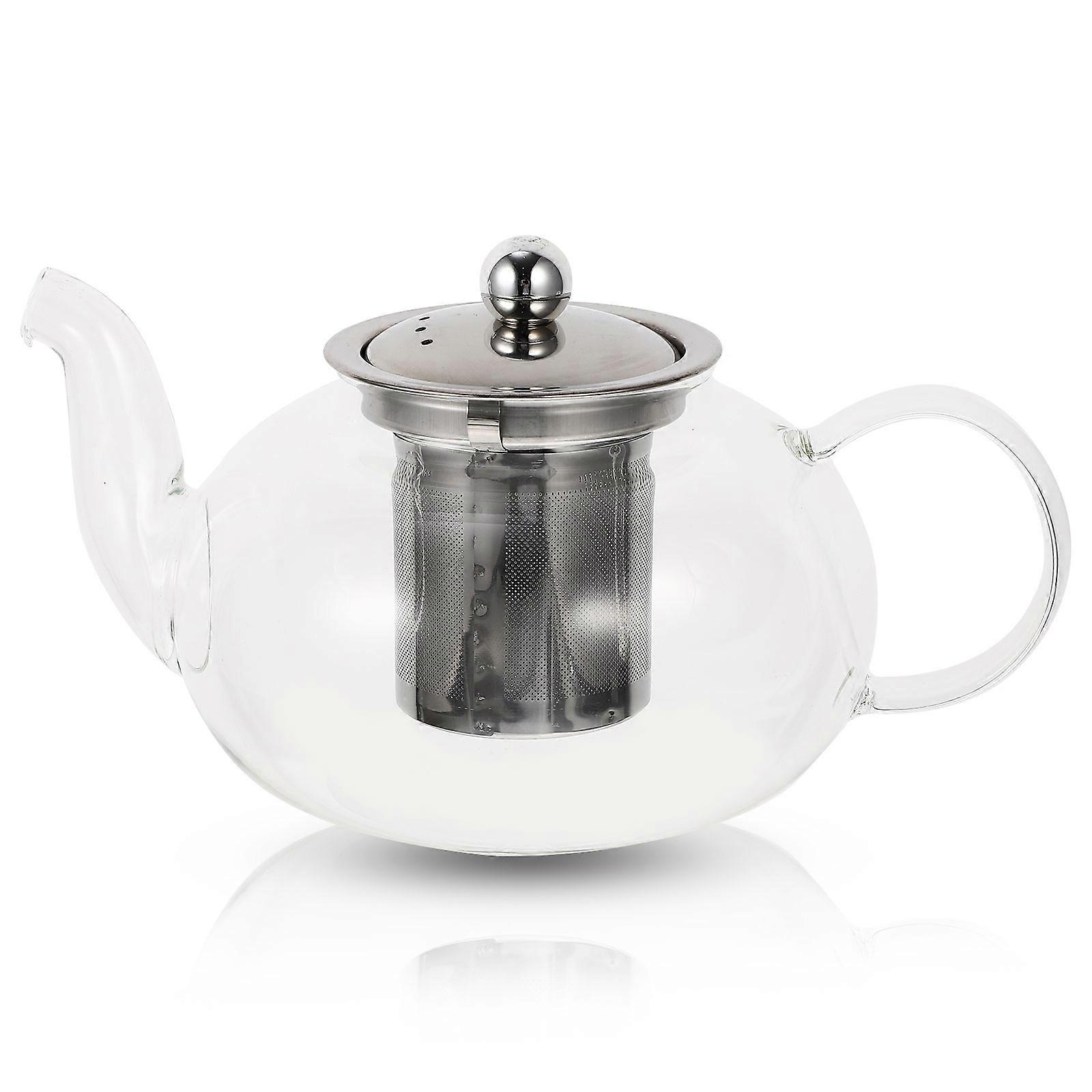Infuser Teapots with Transparent Body,Excellent for Loose or Bagged Tea