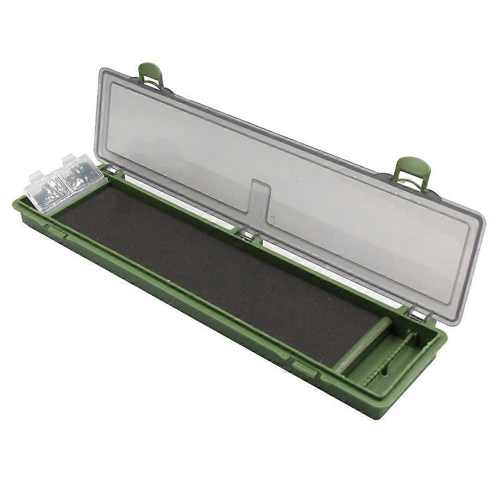 Angler's Essential ,Organizer with Multiple Grids for Hooks