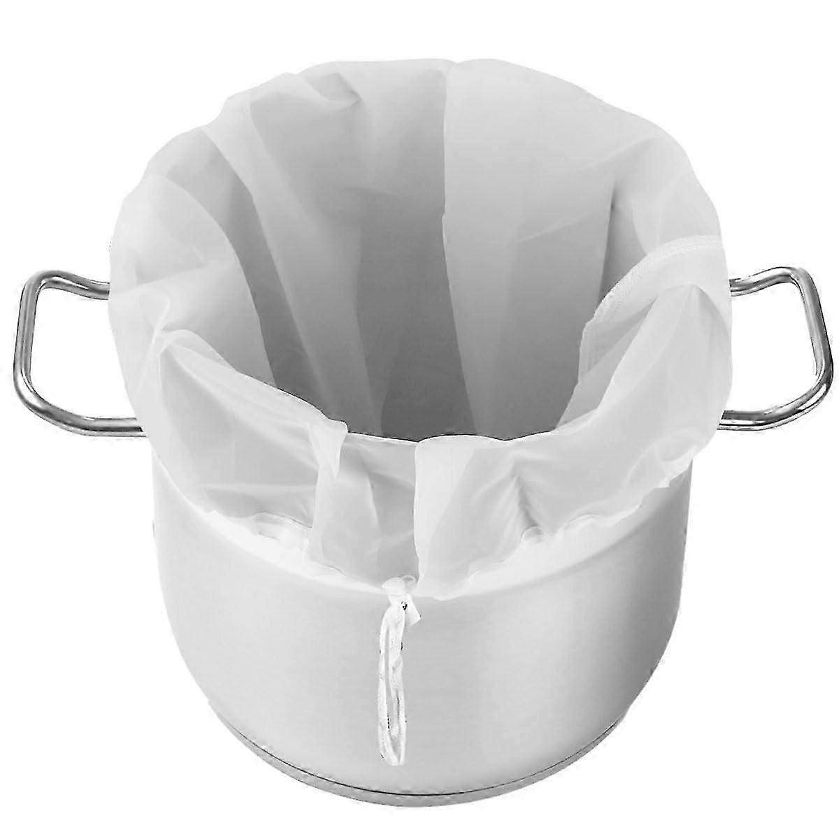 3-Pack Extra-Large 100-Micron Reusable Mesh Brew Bags