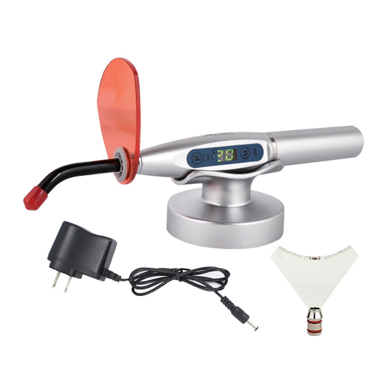 Wireless LED Curing Light 1200-2000MW/cm2 W/ Whitening Head