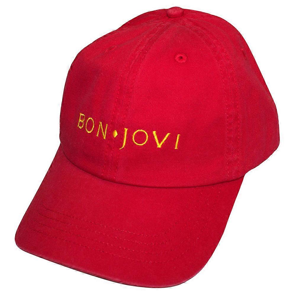 Bon Jovi Original Band Logo Baseball Cap