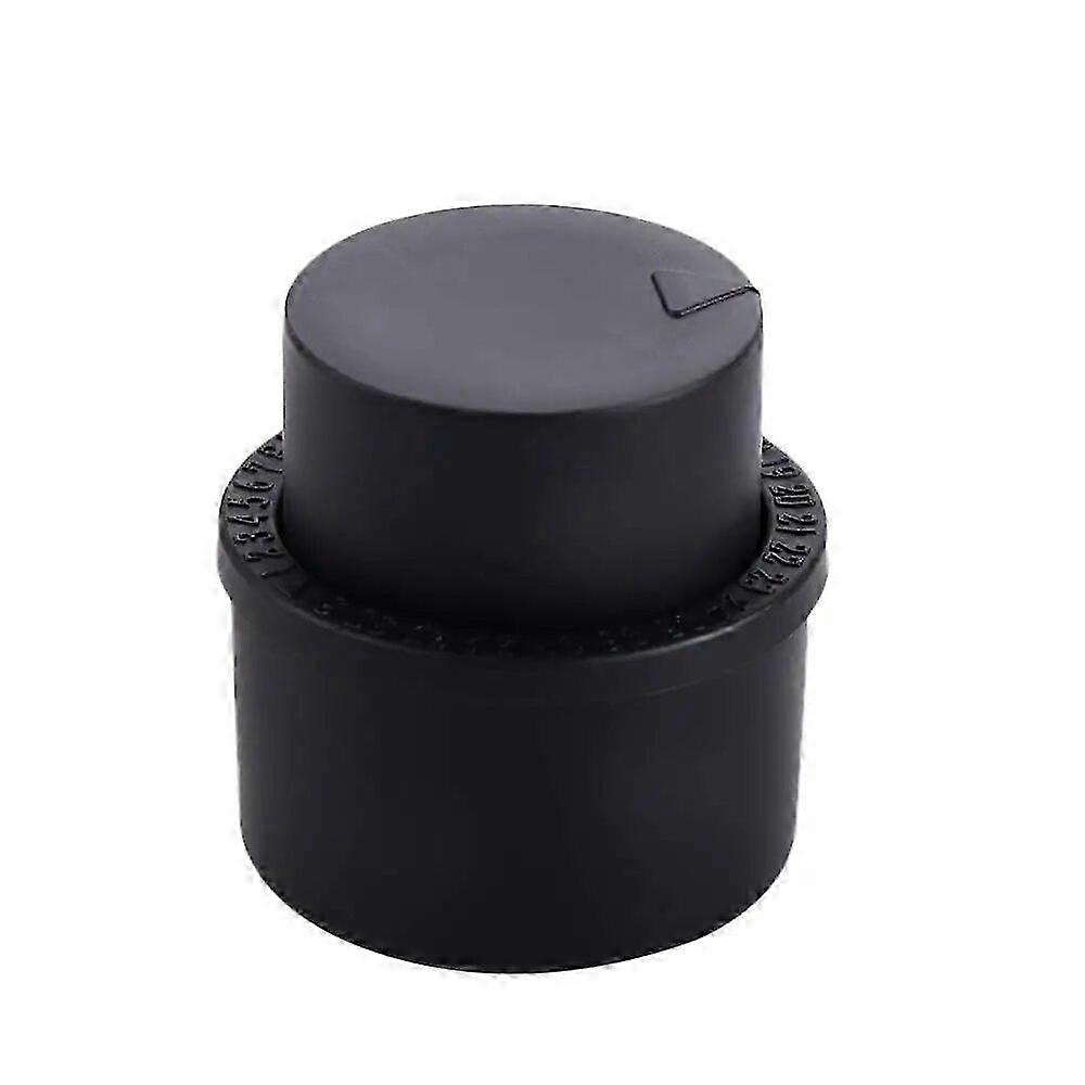 Fizz Keeper: Safe Durable Bottle Pump Cap & Stopper, Black Wine Dispenser