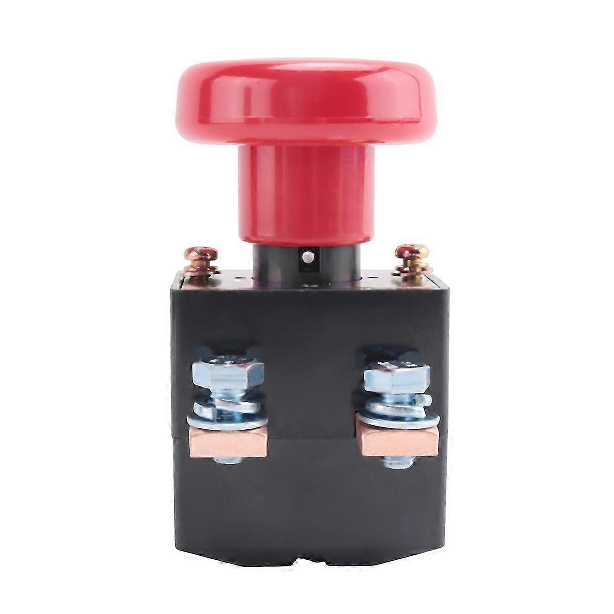 48V Emergency Disconnecting Push Button Switch for Automotive Vehicles