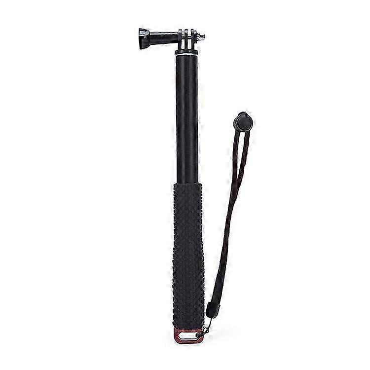AT577-1B 36'' Selfie Stick Hand Grip Extendable Monopod Adjustable Pole Waterproof Handle Compatible For GoPro Action CameraRed SZRH