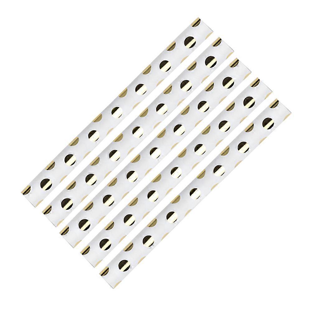 Wrapping Paper For Flower Bouquets Coated Paper Craft Supplies For Birthdays And Weddings 5Pcs