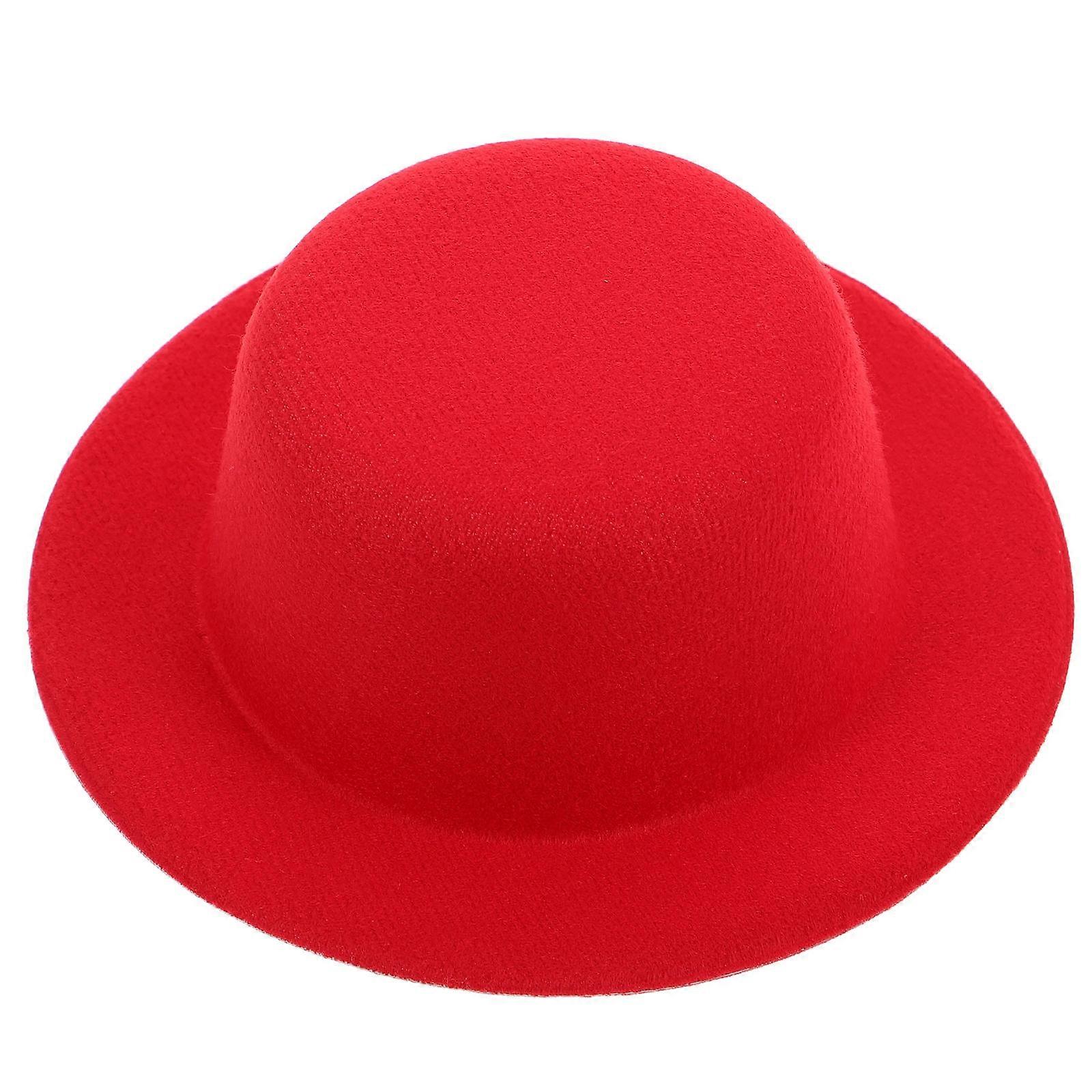 Doll Craft Accessories Mini Formal Hats For Christmas DIY Crafts .50X13.50X5.00CM Wardrobe Enhancement 1Pcs