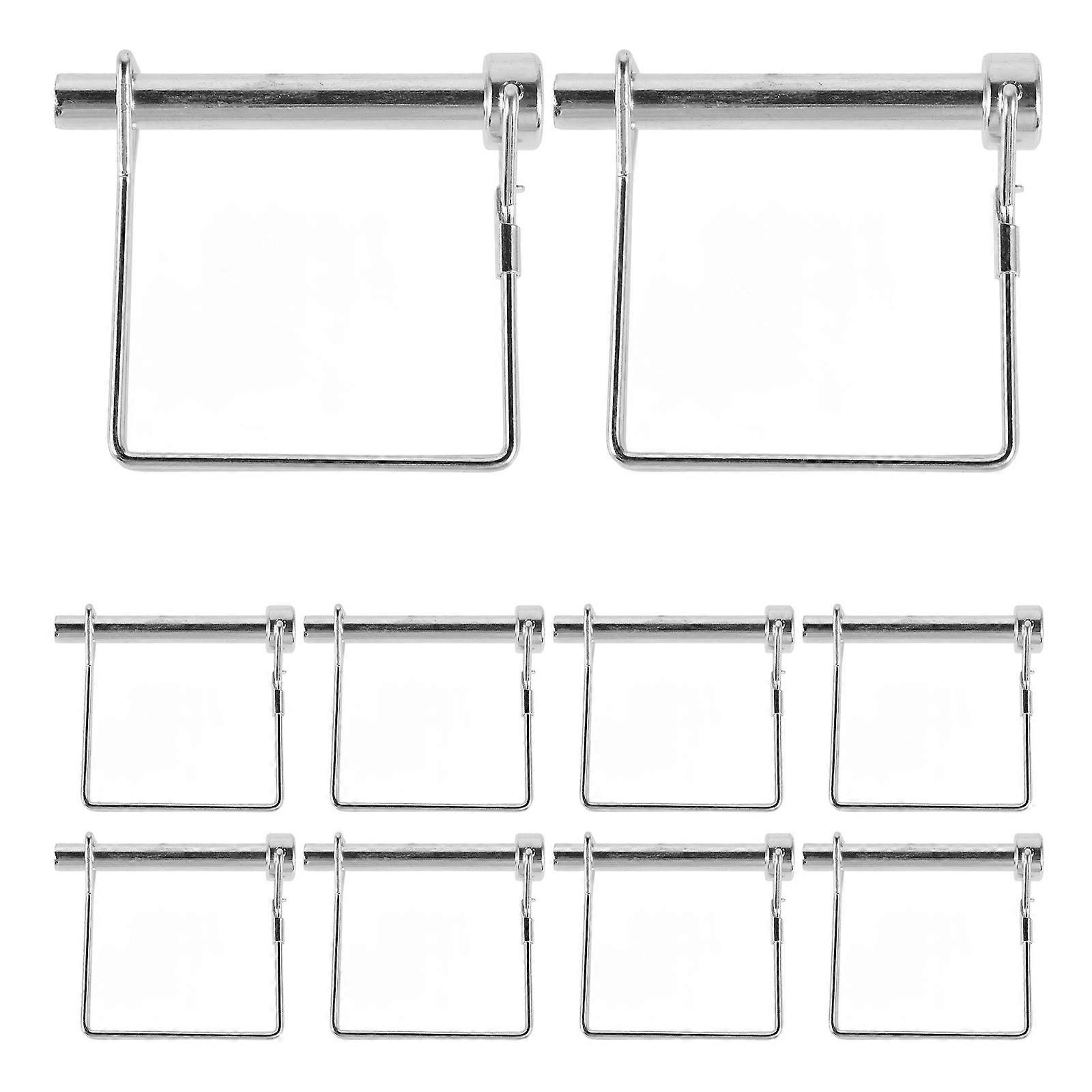 Tow Hitch Pin Clip Tractor Pin Positioning Function 10Pcs