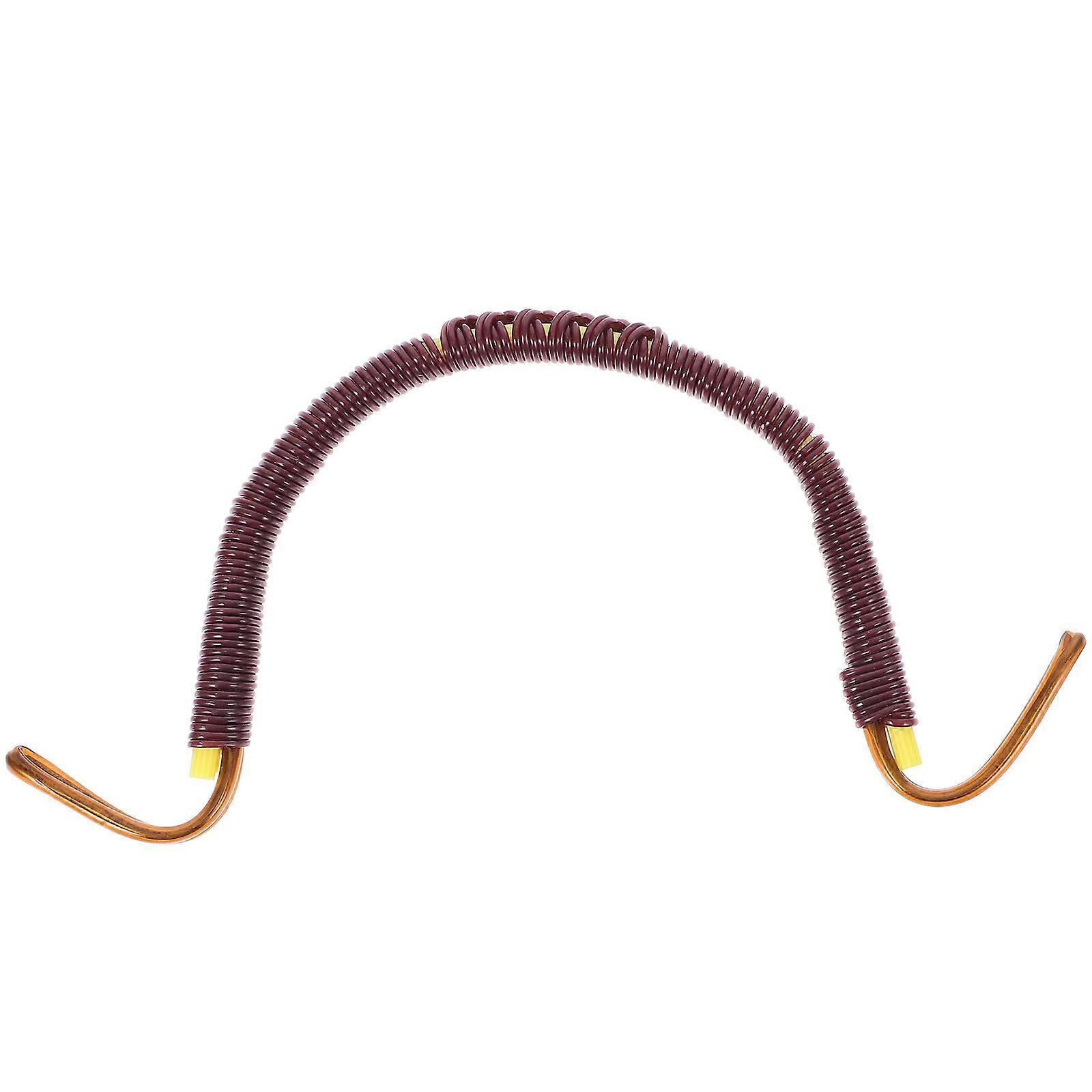 Anti-Scald Kettle Handle Replacement Teapot Grip Handle Part Cooking Utensils Coffee Round Line Iron PVC 1Pcs