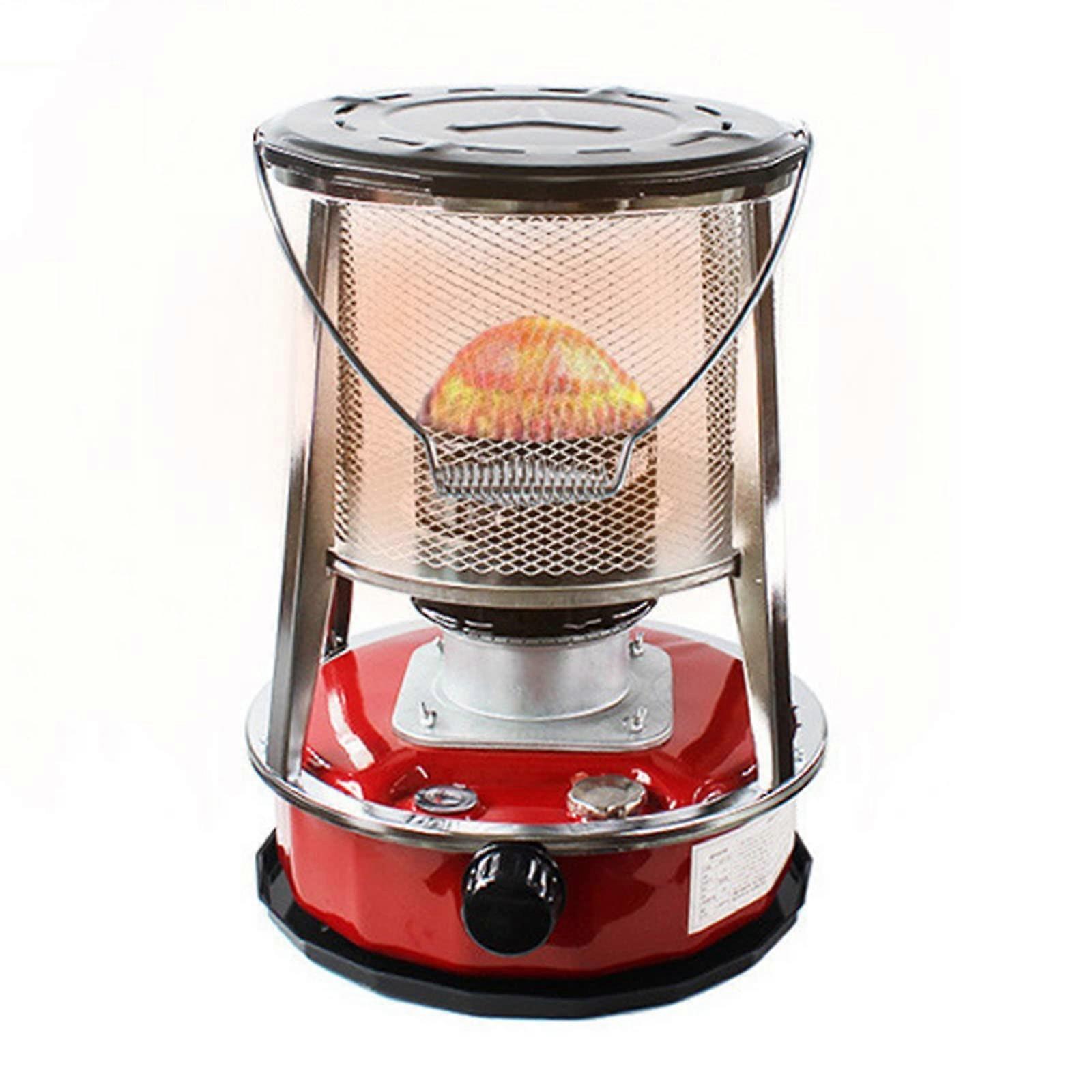 Kerosene Stove Heater Indoor Use, Convection Camping Stove Red, 4.6 L Tank