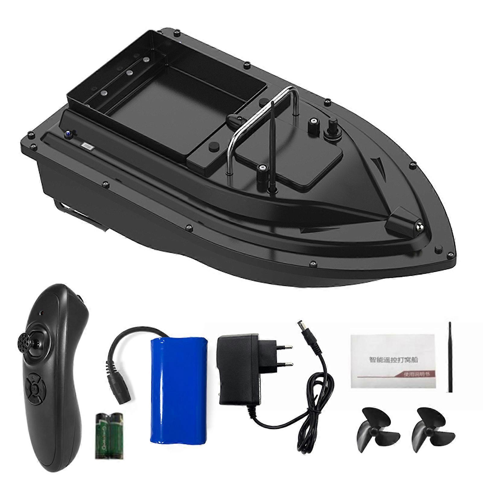 Remote Control Bait Boat, 300m Range, Wireless Control, 4.4lb Load Capacity, Remote Control Fishing Bait Boat