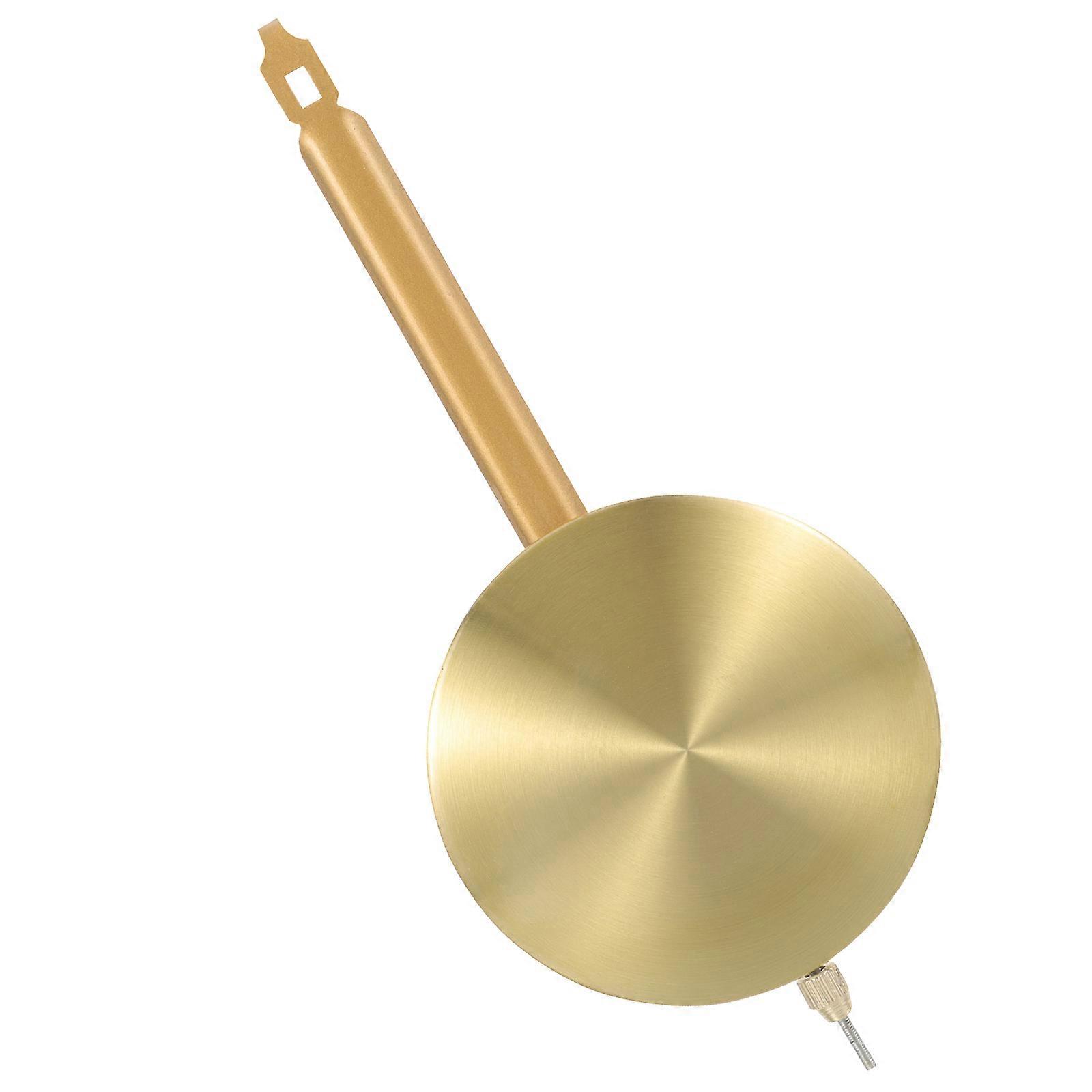 Clock Pendulums Adjustable Clock Pendulum Metal Pendulum for DIY Projects 21.00X9.00X1.20CM Replacement 1Set