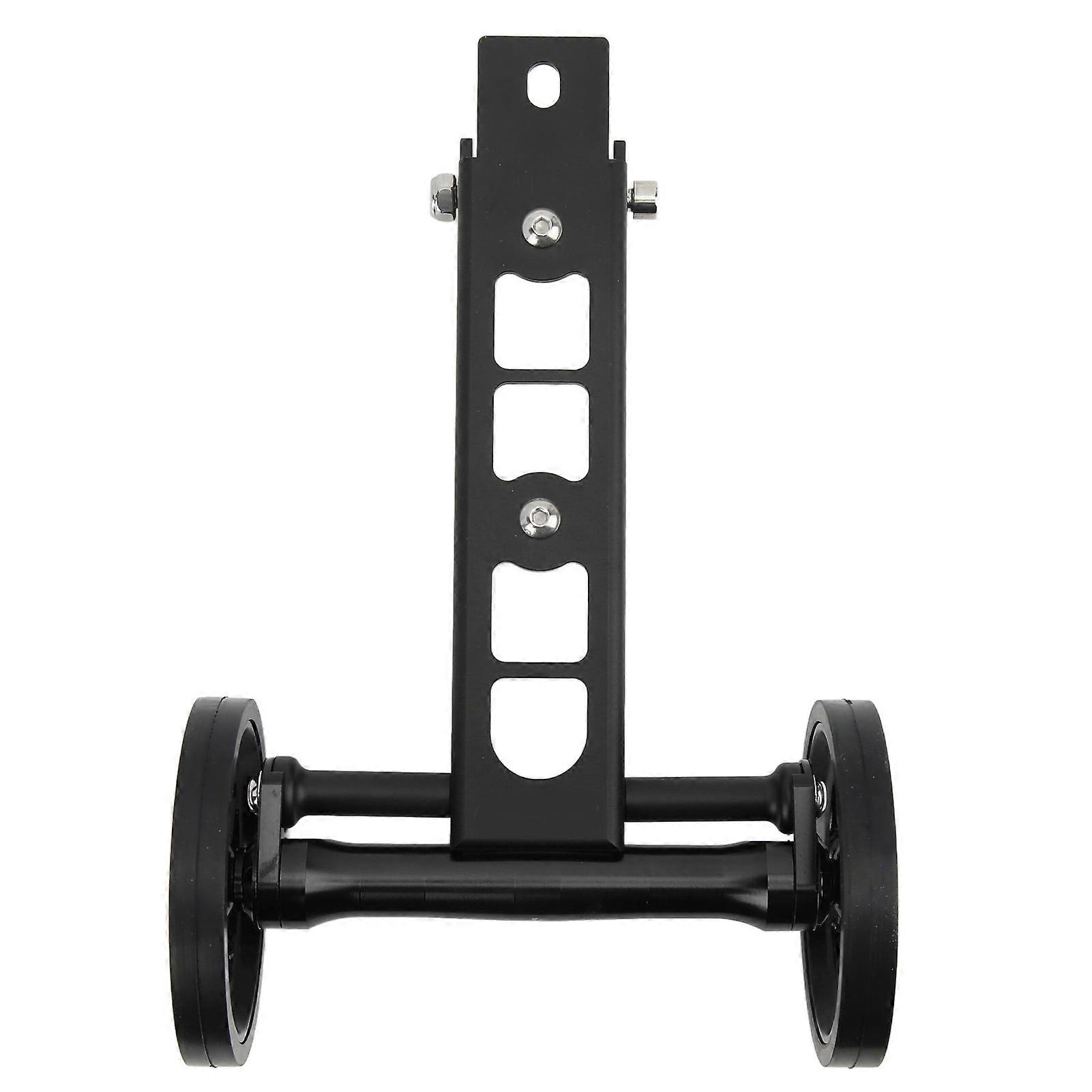 Litepro multifunkcionális hosszabbító rúd Easy Wheel teleszkópos rúd tolókerék madárszerű összecsukható kerékpárhozFekete