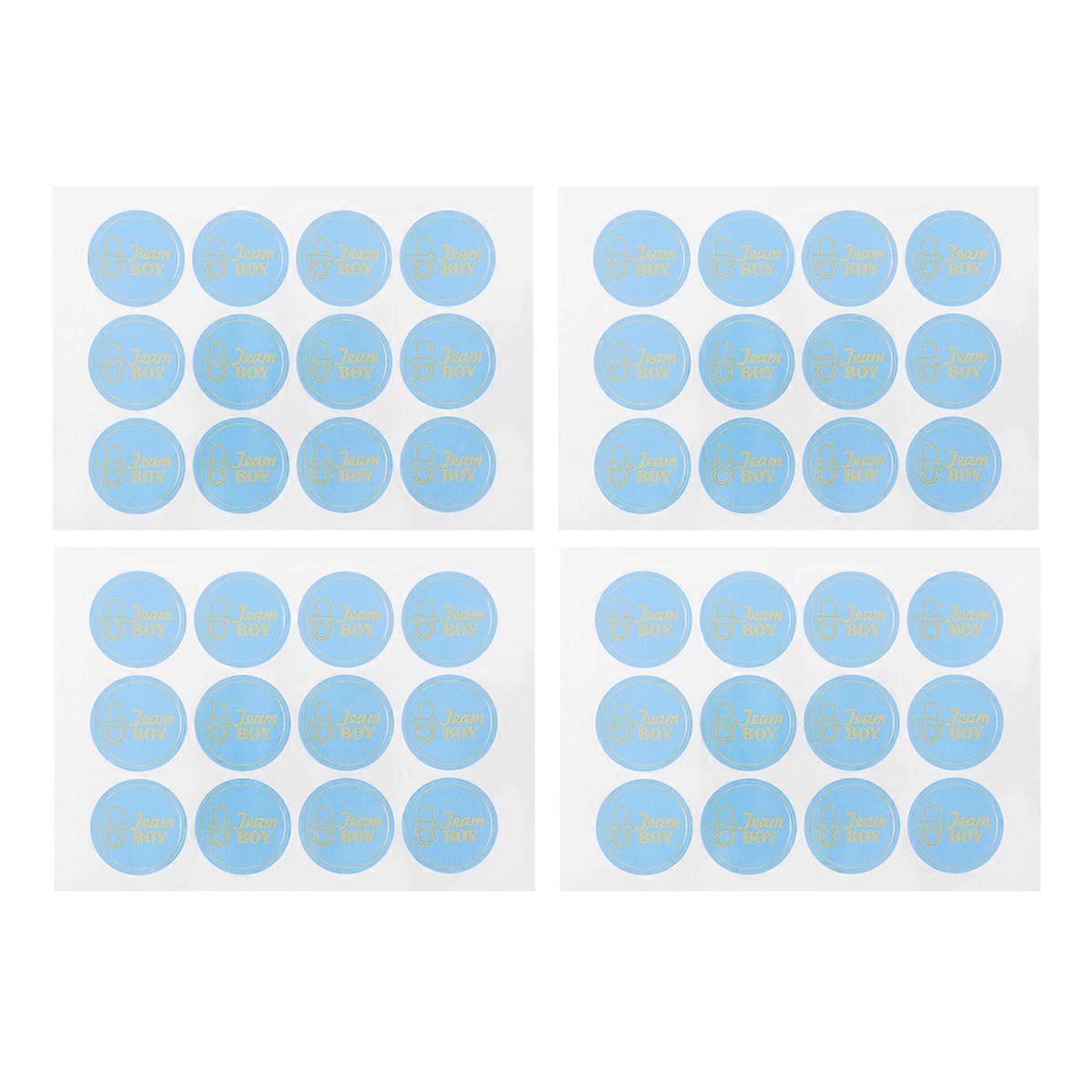 Round Sealing Stickers for Party Banquet .5 x 3.5 x 0.1 Cm Envelop Sealer 120 Pcs