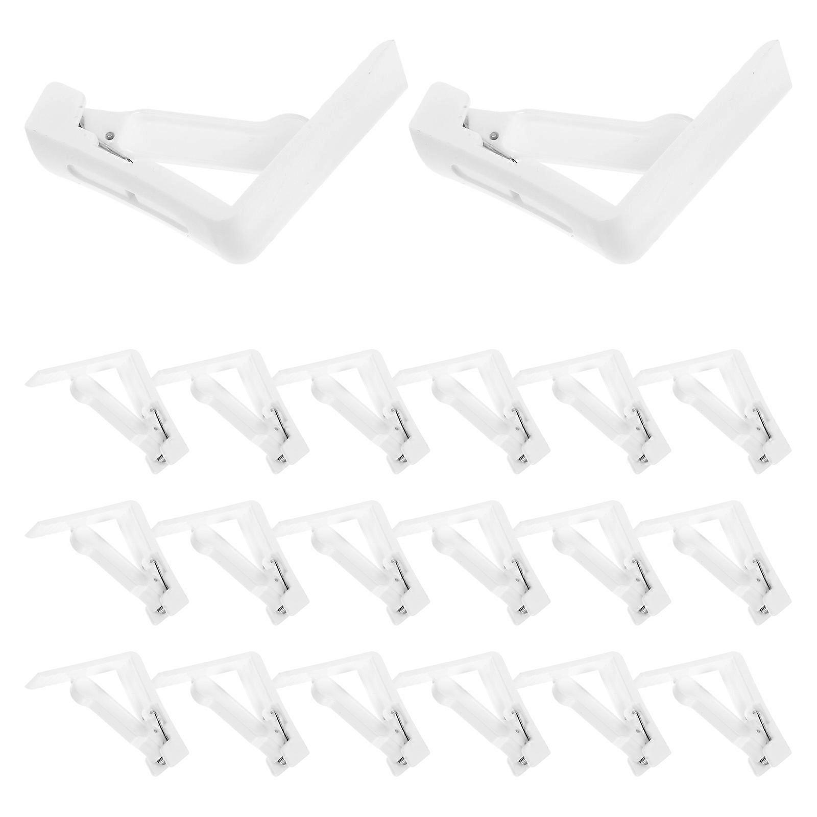 Clips For Tablecloths Outdoor Tablecloth Clips Reusable Holders for Wedding Ceremony Party Non Slip Fixator 20Set