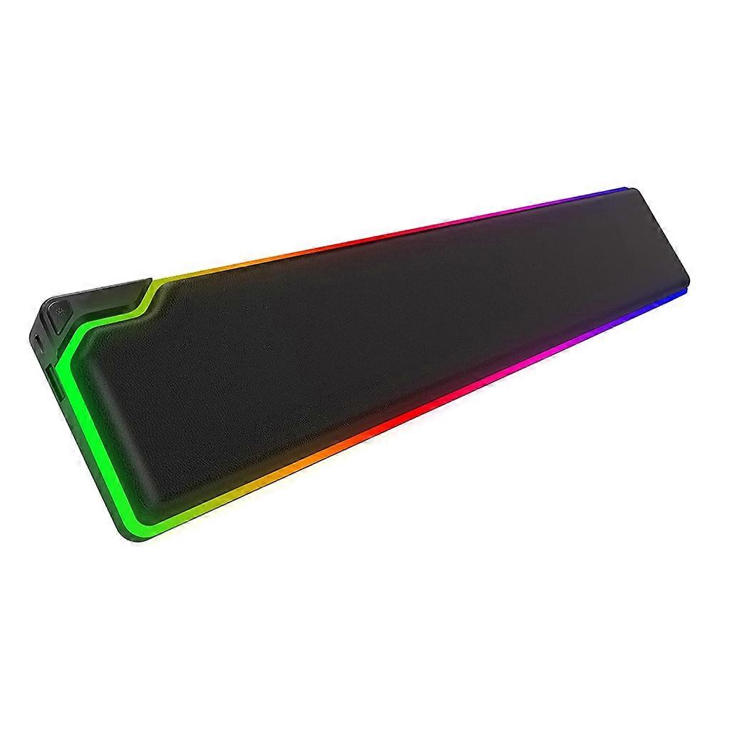 Keyboard RGB Wrist Rest Ergonomic Soft Memory Foam Hand Pain Relief Pad