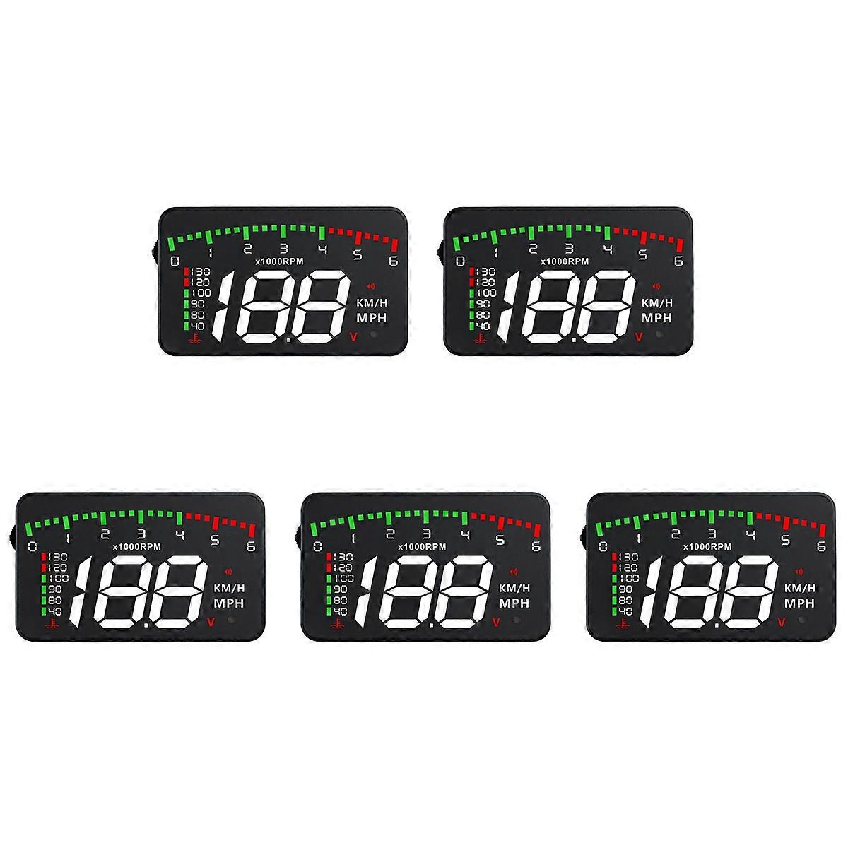 A900 Car HUD OBD RPM Meter Head-Up Display Car Accessories