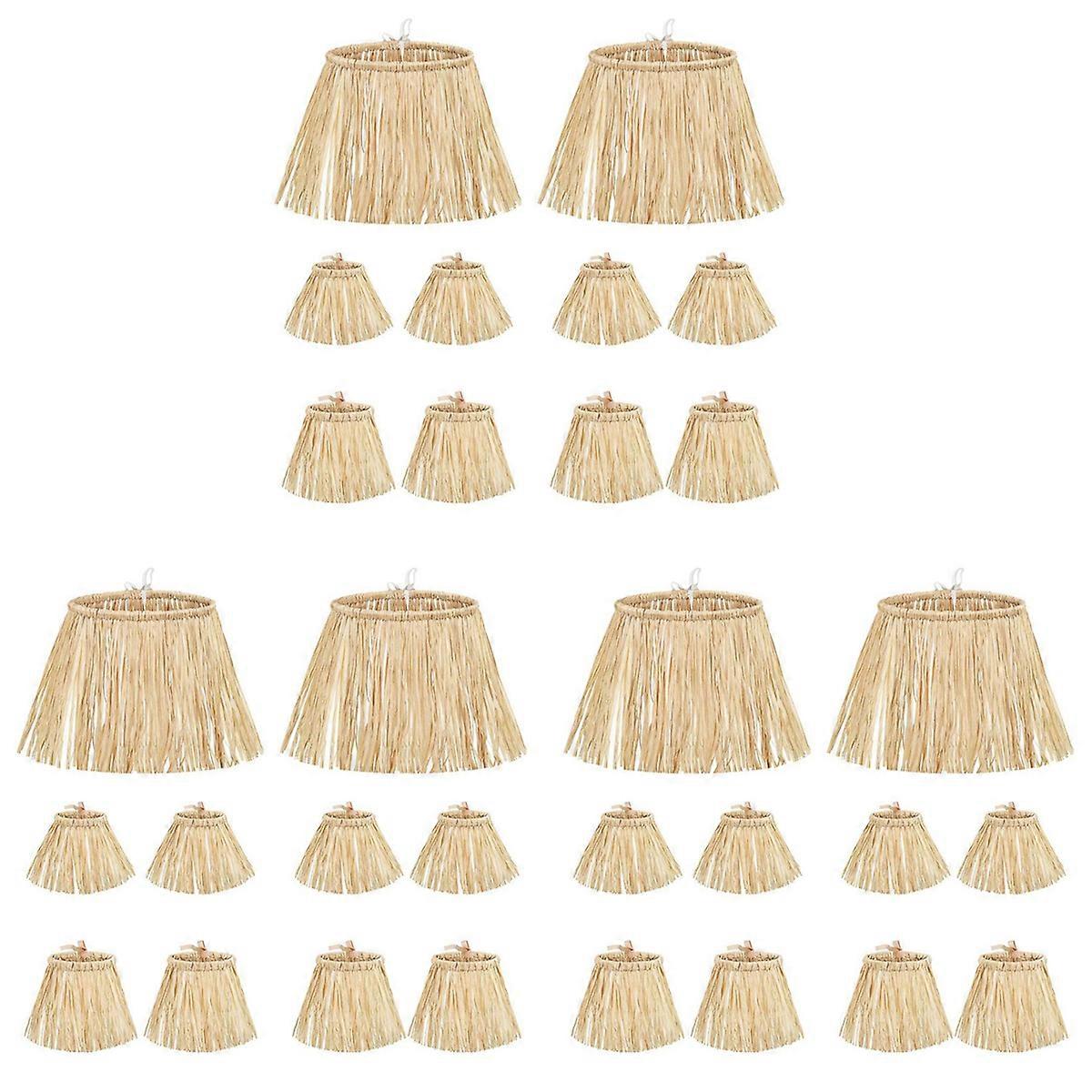 10 Pieces Straw Kit Neck Arm and Ankle Ties