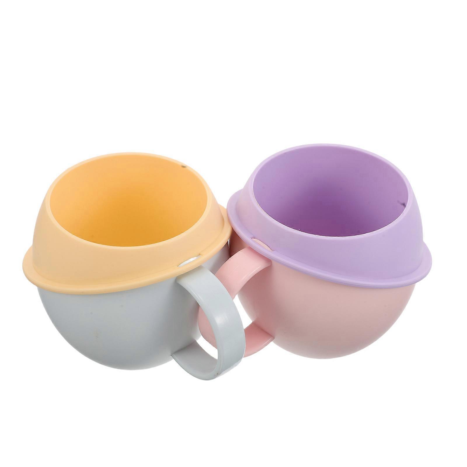 Here's a polished and professional product description for your **2pcs Large Capacity Plastic Mouthwash Cup**:
**2 Pack Large Capacity Plastic