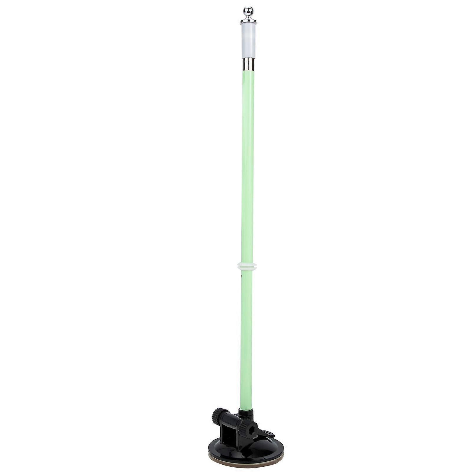 Car Flagpole Holder with Strong Suction Cup Base, Stainless Steel Durable Flag Pole Bracket for Vehicles, Motorbikes, and Smooth Surfaces, Weather
