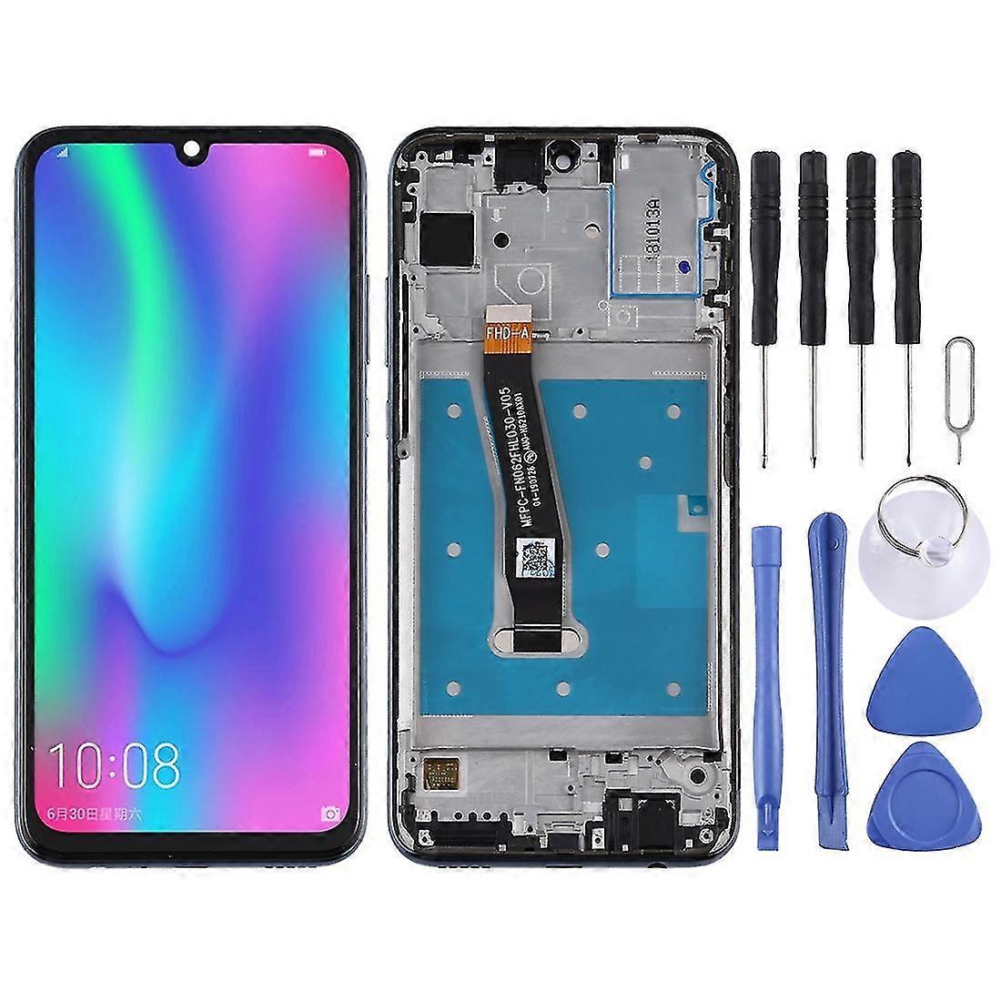 OEM LCD Screen for Huawei Honor 10 Lite Digitizer Full Assembly with Frame(Black)