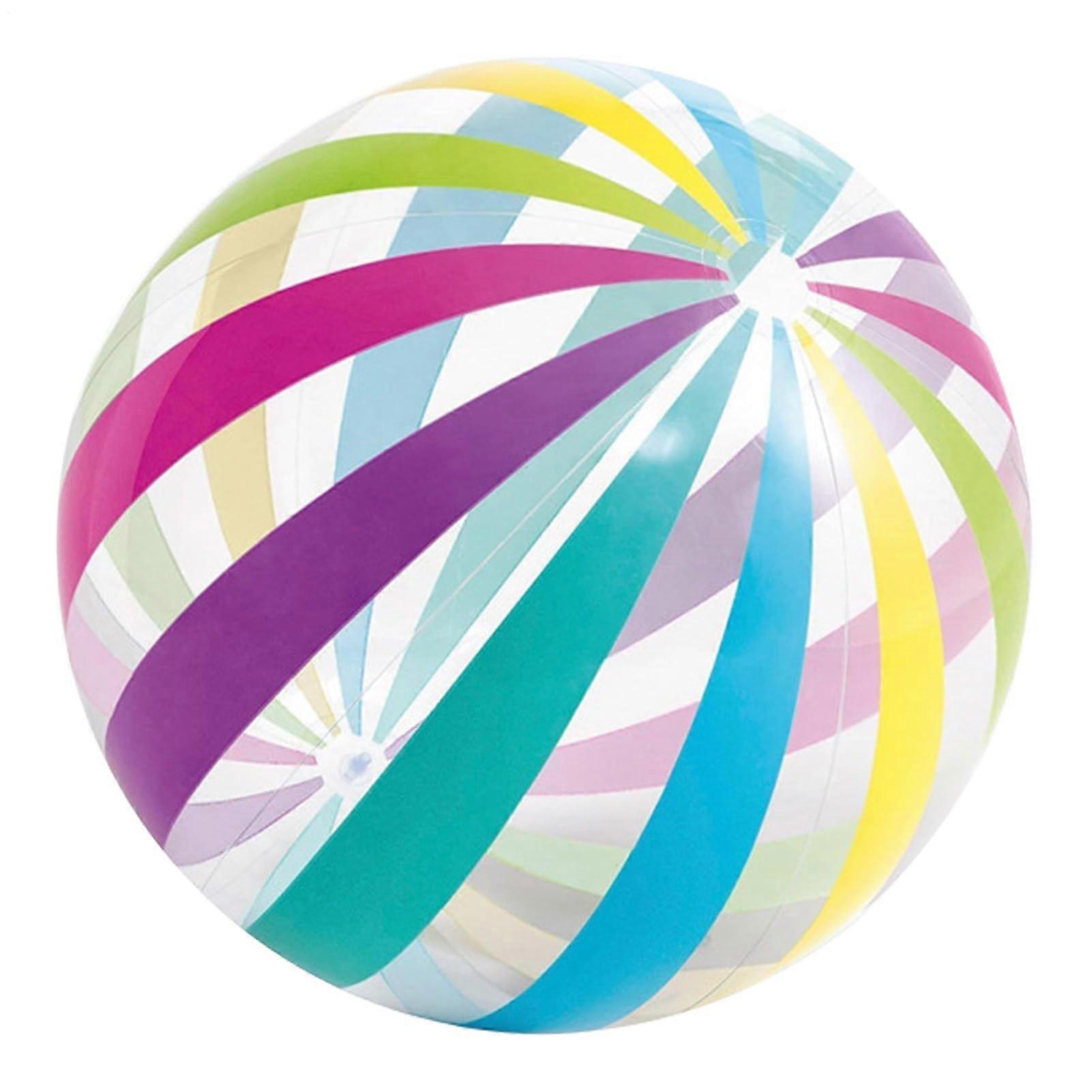 Beach Ball, Vibrant Colour Fun Design, Lightweight, for Swimming, Pool, Parties