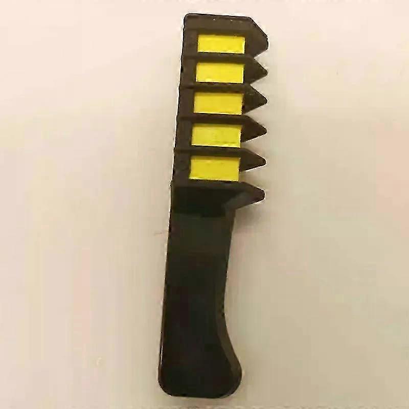 أقلام تلوين الشمع المكونة للشعر المؤقتة لتصميم الأزياء - 1 قطعة أمشاط تلوين شامبو صبغ الشعر الأبيض